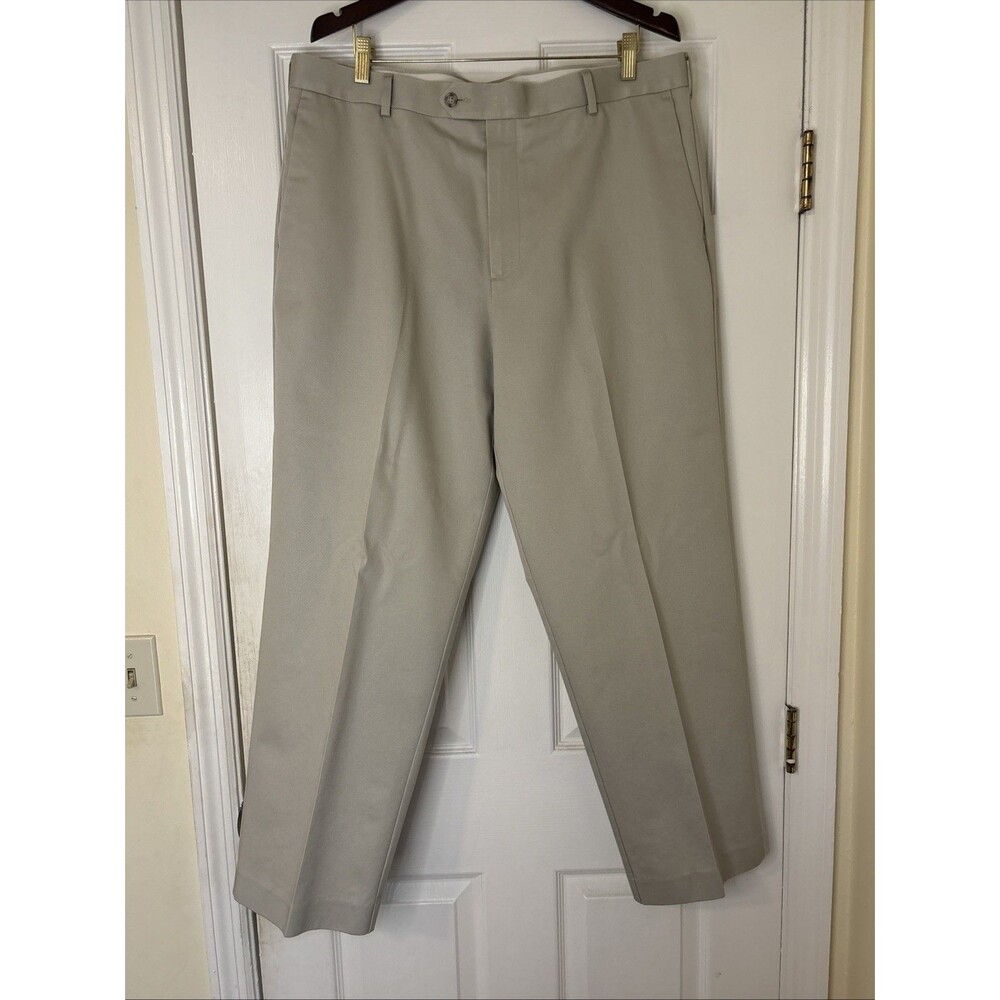 Premium Dockers Khaki Pants Mens 38x30 Flat Front Relaxed Fit